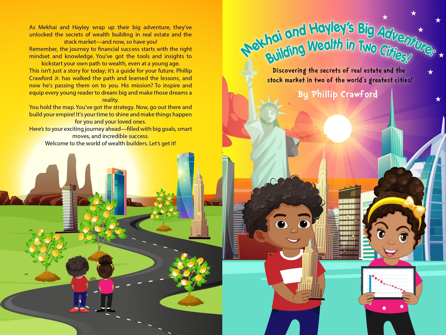 Mekhai and Hayley's Big Adventure: Building Wealth!